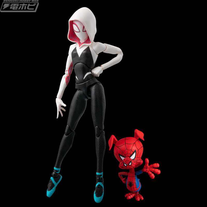 スパイダーマン：スパイダーバース』より「スパイダー・グウェン」と