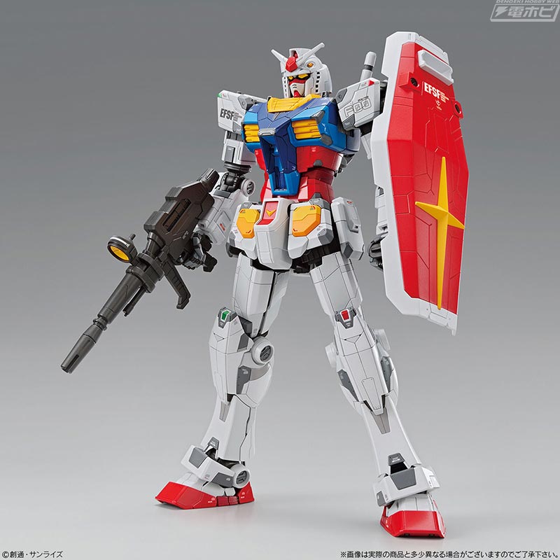 動く実物大ガンダムのガンプラ「1/100 RX-78F00 ガンダム」がプレバン