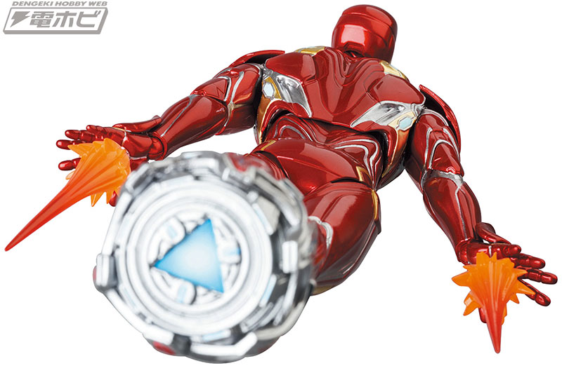 ナノテクを搭載した「アイアンマン」のマーク50モデルがMAFEX化！多彩