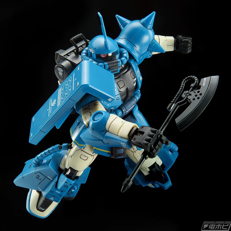 機動戦士ガンダムMSV」ロバート・ギリアム専用ザクIIがRGでガンプラ化