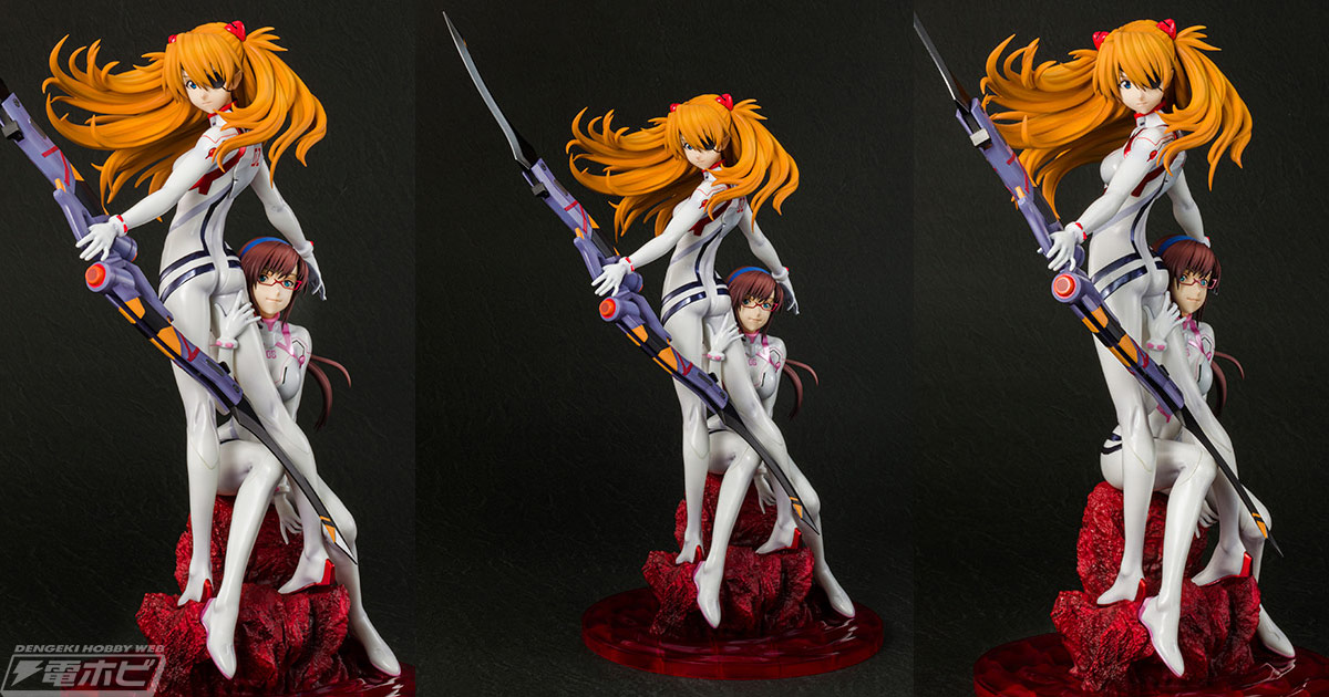 シン・エヴァンゲリオン劇場版』アスカ＆マリがセットでメガハウスから