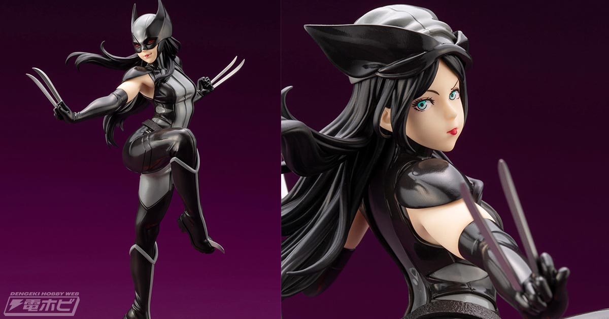 山下しゅんや氏の描くMARVEL美少女シリーズ「ウルヴァリン（ローラ