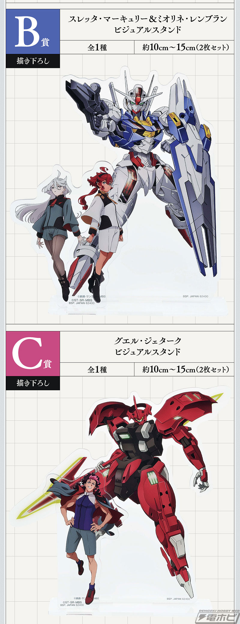 スレッタのフィギュアが当たる！「一番くじ 機動戦士ガンダム 水星の