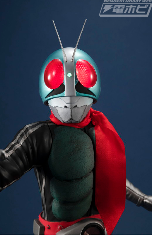 メガハウスの「Ultimate Article 仮面ライダー新1号」が番組登場50周年