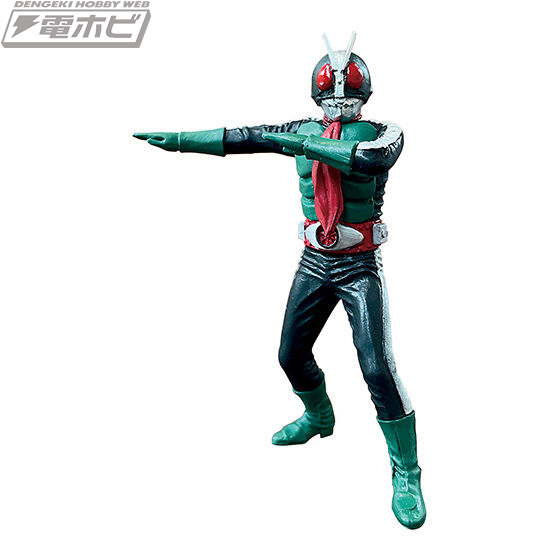 仮面ライダー』のHGフィギュアclassicシリーズ第3弾に旧2号が登場