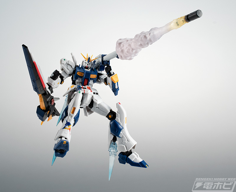 大迫力のファンネルソードエフェクトが付属！RX-93ff νガンダム用