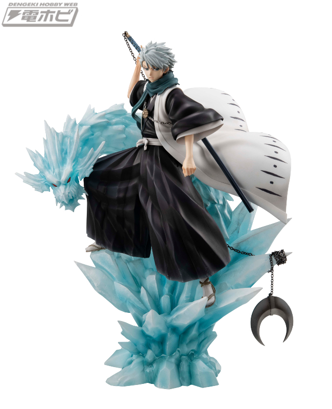 BLEACH』日番谷冬獅郎が「氷輪丸」を手に始解する姿でメガハウスの
