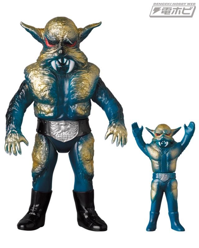 仮面ライダー』『仮面ライダーV3』の東映レトロソフビコレクションに