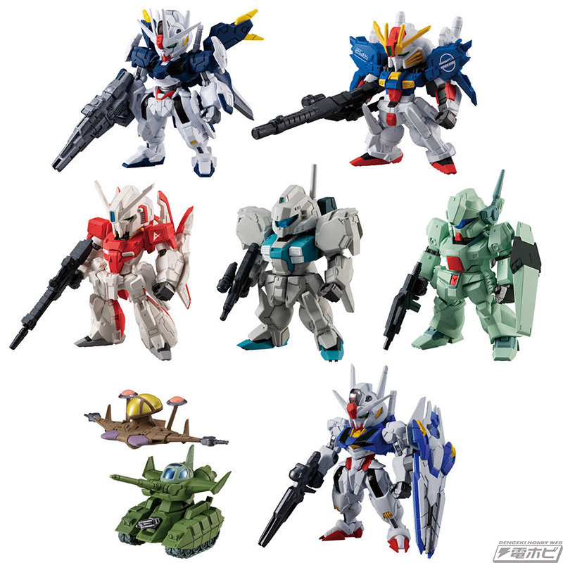 エアリアル（改修型）やSガンダム、ネロ、ジェガンも参戦！ガンダム