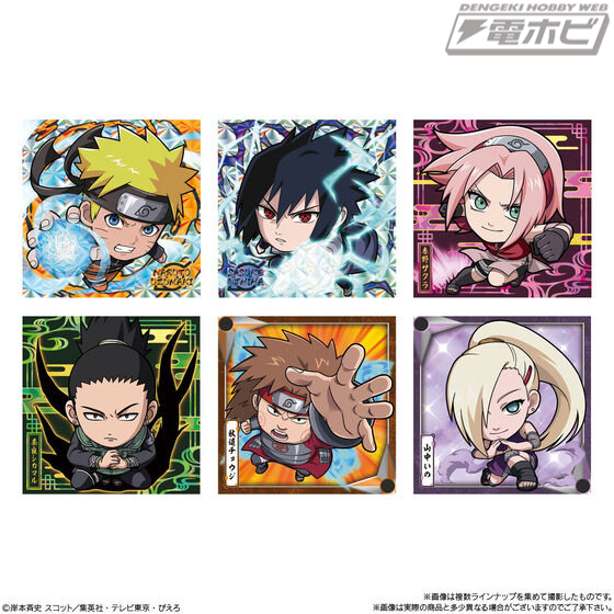 NARUTO-ナルト- 疾風伝』がデフォルメシールシリーズ「にふぉるめー