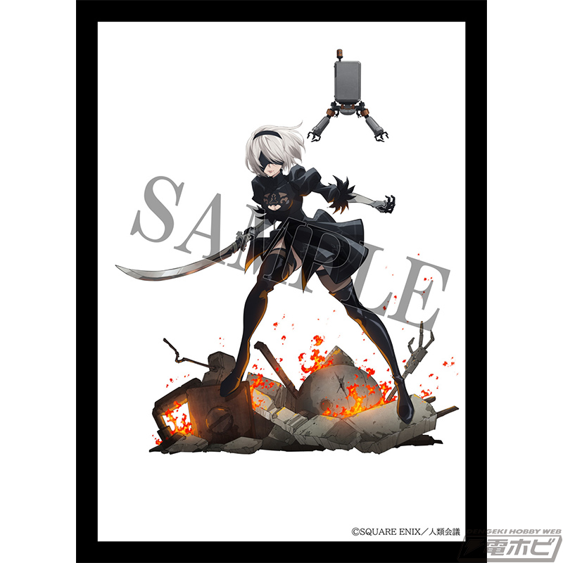 ニーア オートマタ』2Bが描き下ろしイラストをもとにフィギュア化