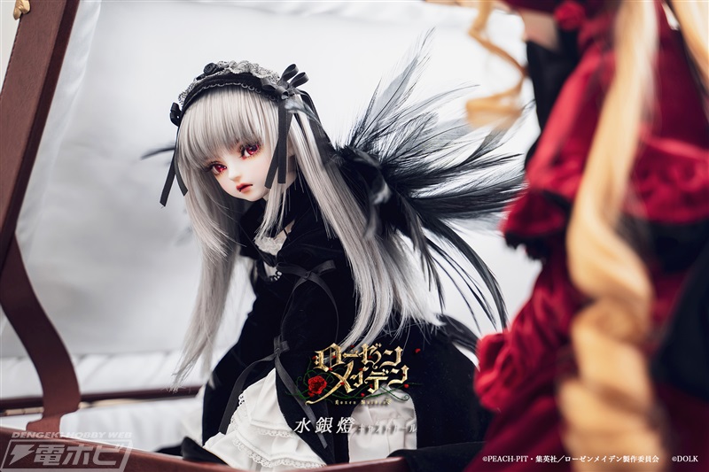 圧倒的な美しさで実体化！『ローゼンメイデン』水銀燈のキャストドール
