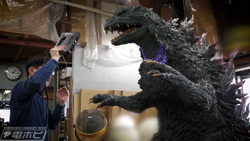 新たな超精巧フィギュア「スーパー東宝 30cmシリーズ」からゴジラ