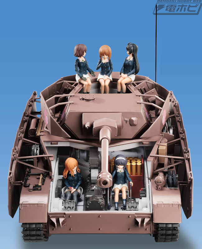 Ⅳ号戦車H型（D型改）のダイキャストギミックモデルが完成する「週刊