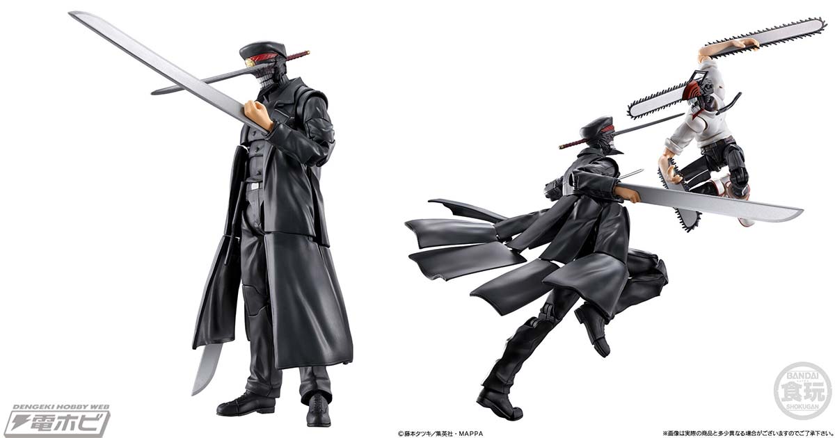 チェンソーマン』サムライソードが食玩プラモデル「SMP Kit Makes Pose