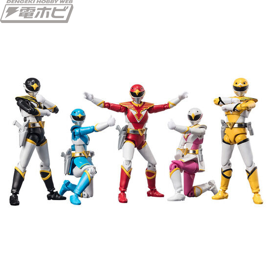 食玩「SHODO SUPER 鳥人戦隊ジェットマン」がプレバン限定で予約受付中