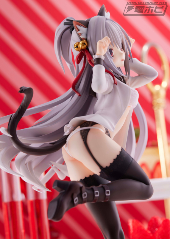 DRACU-RIOT!』猫耳姿のエリナが1/7スケールフィギュア化！セクシーと
