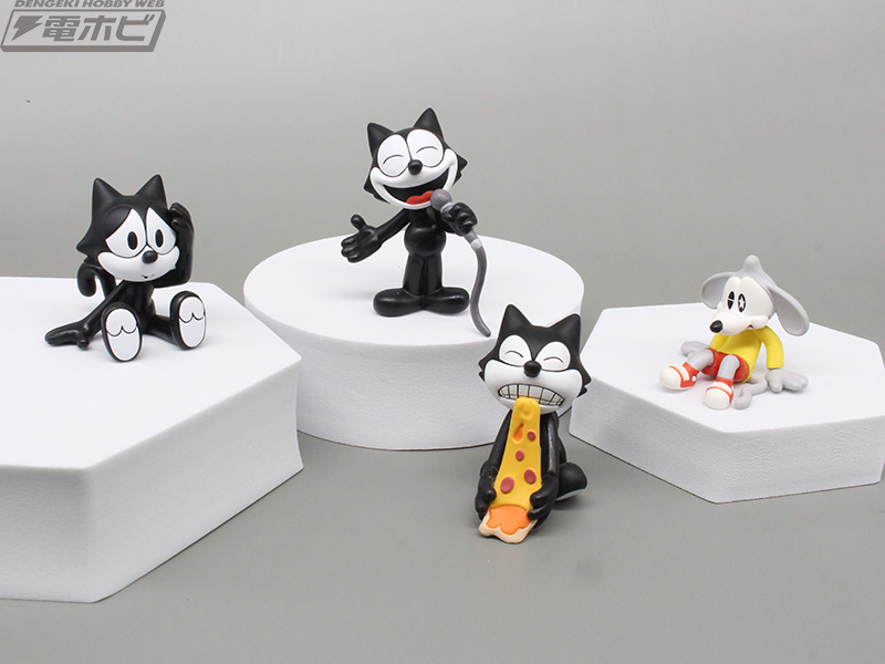 世界一有名な黒猫「FELIX THE CAT」のユニークな表情を再現