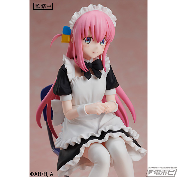 ぼっち・ざ・ろっく！』後藤ひとりがメイド姿でフィギュア化！照れた