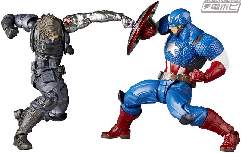 マーベルコミックスよりウインターソルジャーの可動フィギュアが