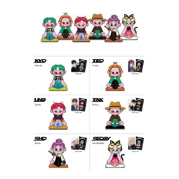 P1Harmony P1Kids Official Character Doll – HobiEgo