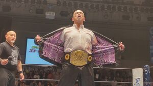 平成のテロリスト”村上和成、間下隼人を破り格闘家人生初のベルト奪取