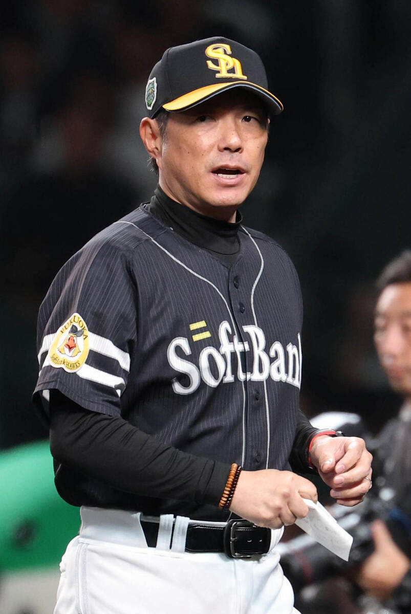 日本シリーズ】ソフトバンク・小久保裕紀監督、3連勝で王手に「打った