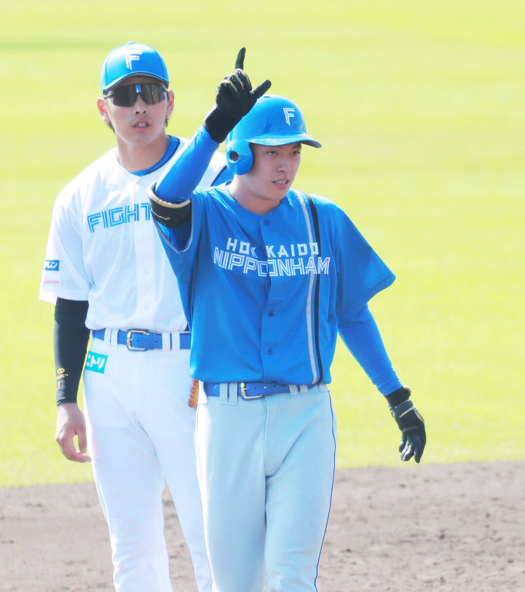 福田光輝が同点タイムリー！ 昇格後即スタメンで起用に応える一打｜パ