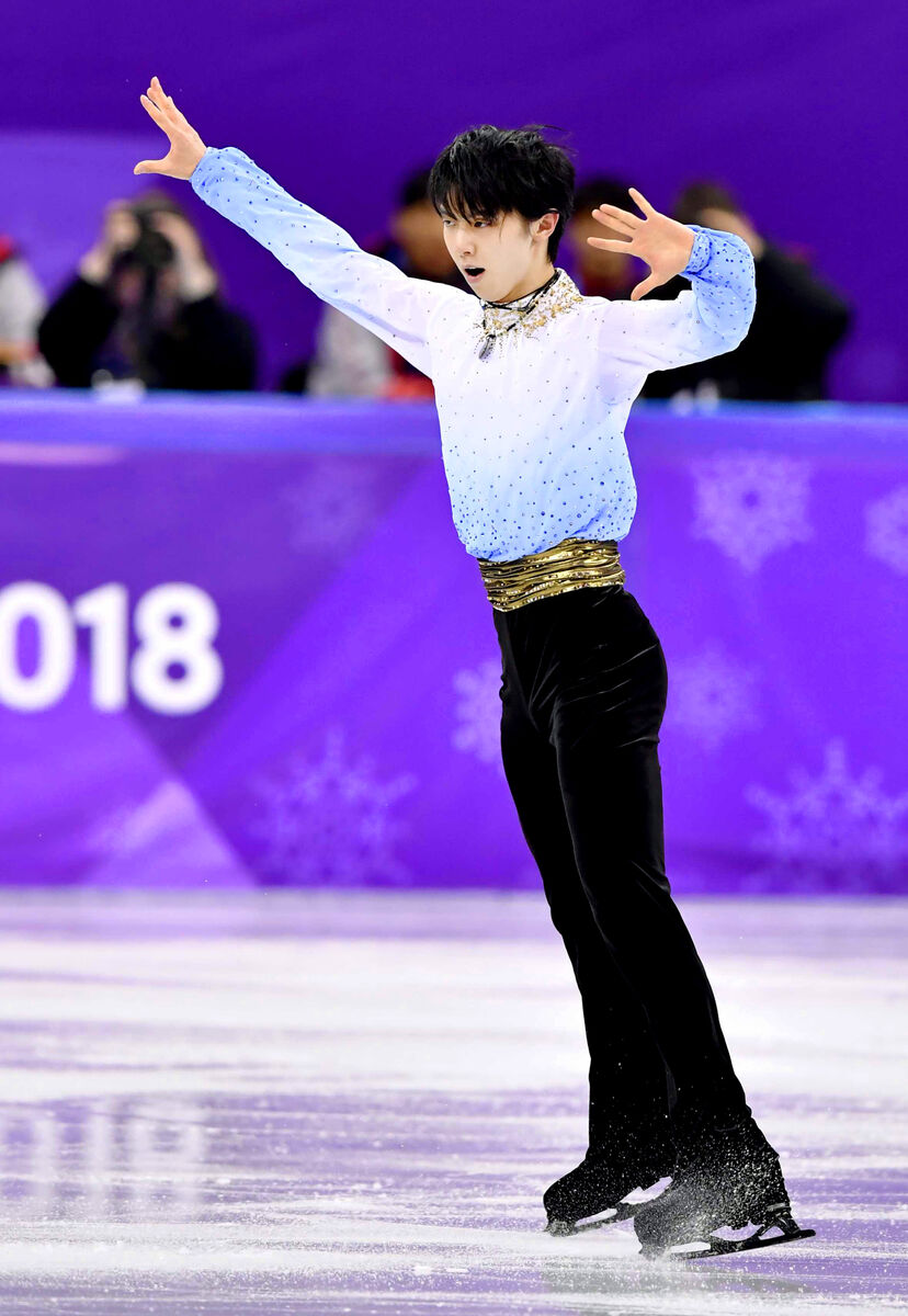 羽生結弦、2018年平昌五輪SP「バラード第1番」プレーバック