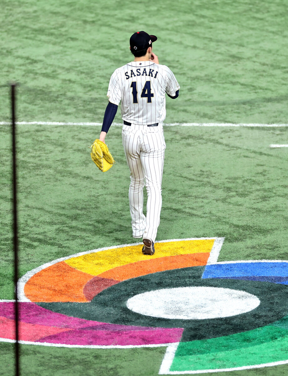 侍ジャパン】佐々木朗希、初回から最速164キロで場内どよめき 初回