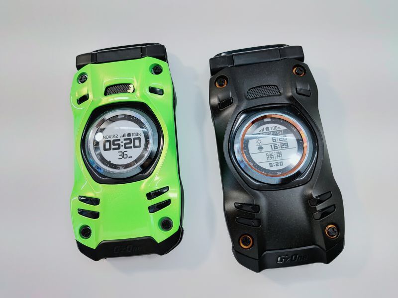 au KYY31 G'z ONE TYPE-XX モックアップ 2色セット