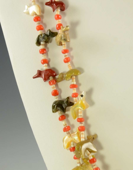 Andrew Emerson Quam Zuni Fetish Necklace - Hoel's, Sedona AZ