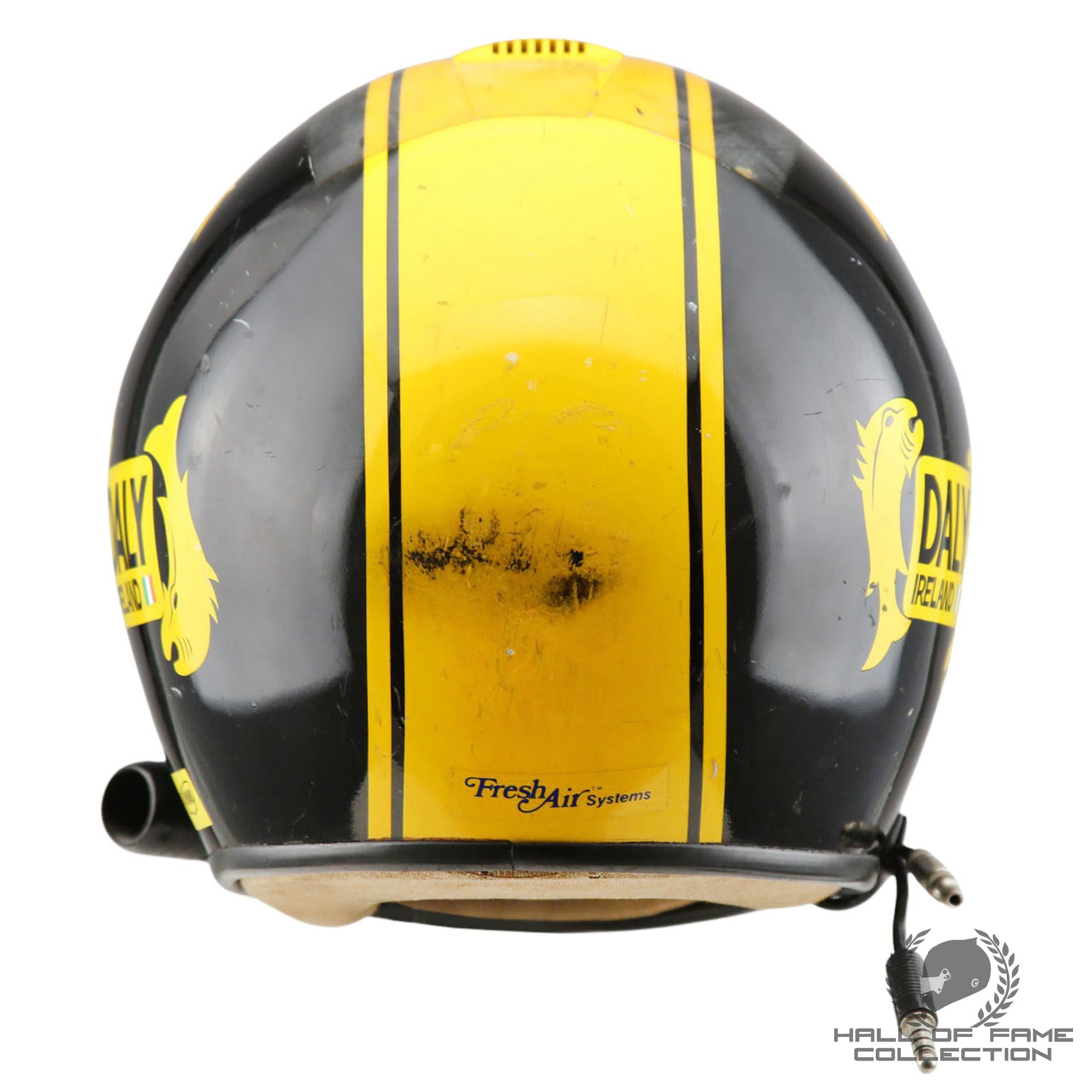 1990 Derek Daly Signed Race Used Le Mans 24 hr / IMSA GTP Nissan Bell