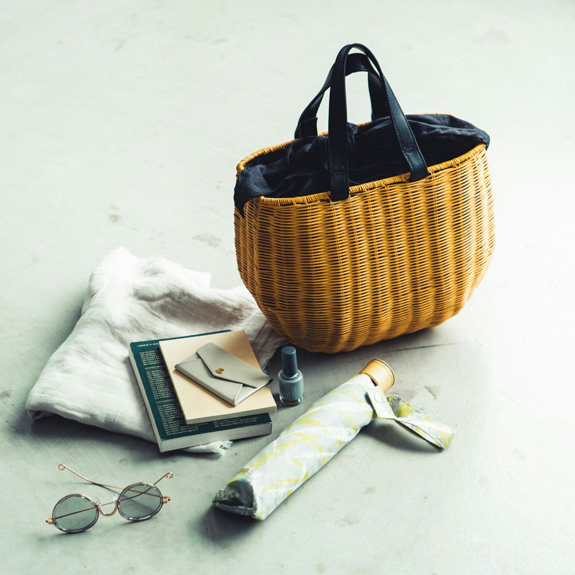 新商品】今から一年中使える「かごバッグ」が新登場！たっぷり容量で