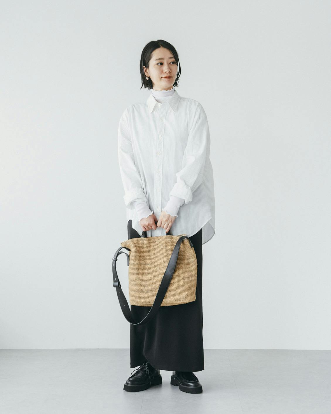 新商品】品よく、たっぷり。大人気シリーズに「ラフィアのショルダー