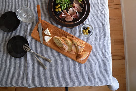 fog linen work/フォグリネンワーク/テーブルクロス/ストライプ(L