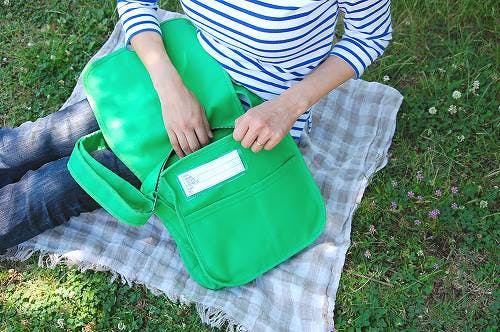 marimekko/マリメッコ/MINI OLKALAUKKU ZIP/キャンバスショルダー