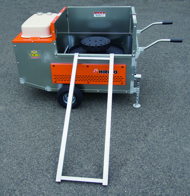 動作確認済み ヒルコ 移動式 融雪機 HR-1500 融雪王太郎 投雪幅70cm