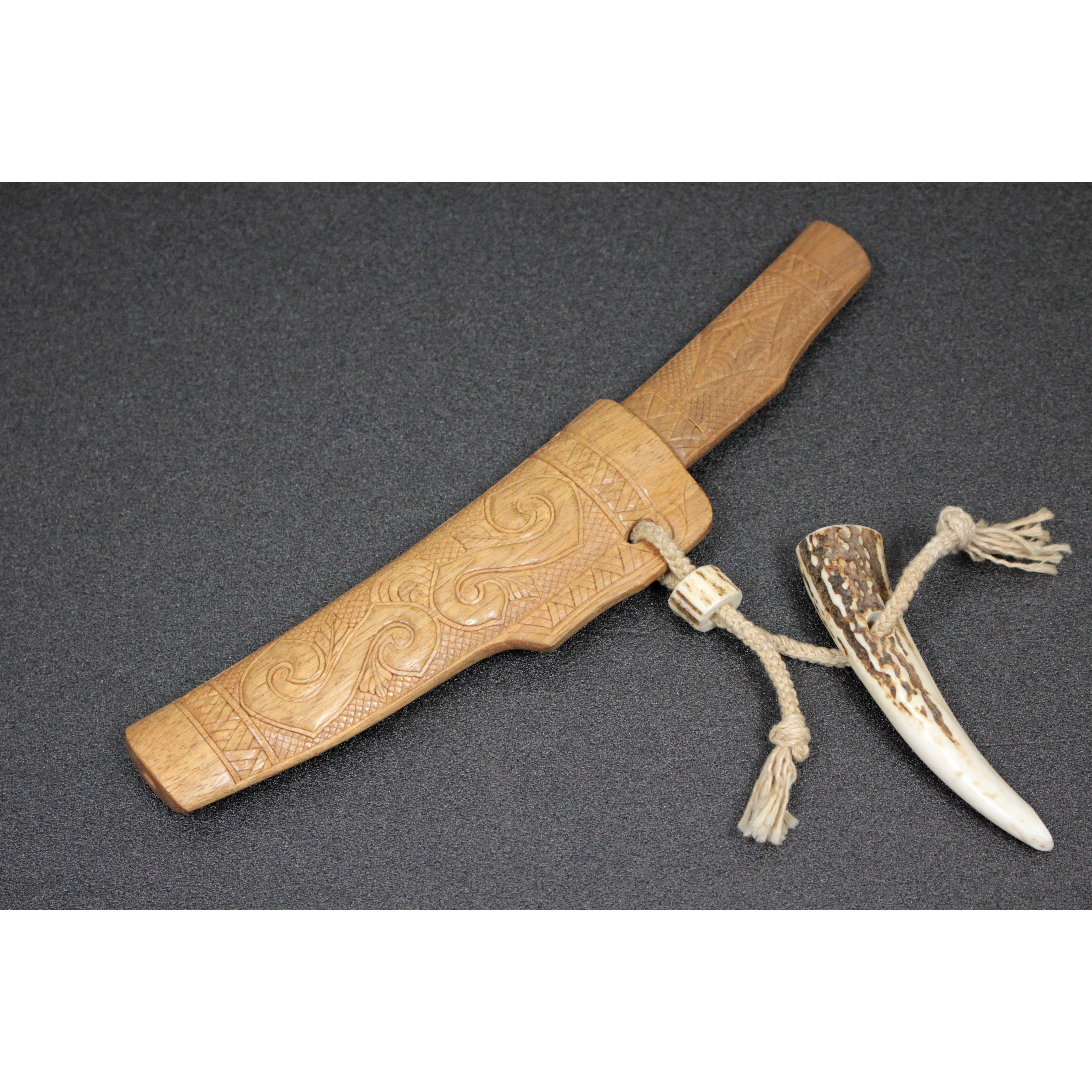 藤戸幸夫 『マキリ』 彫刻（木） - 北海道画廊