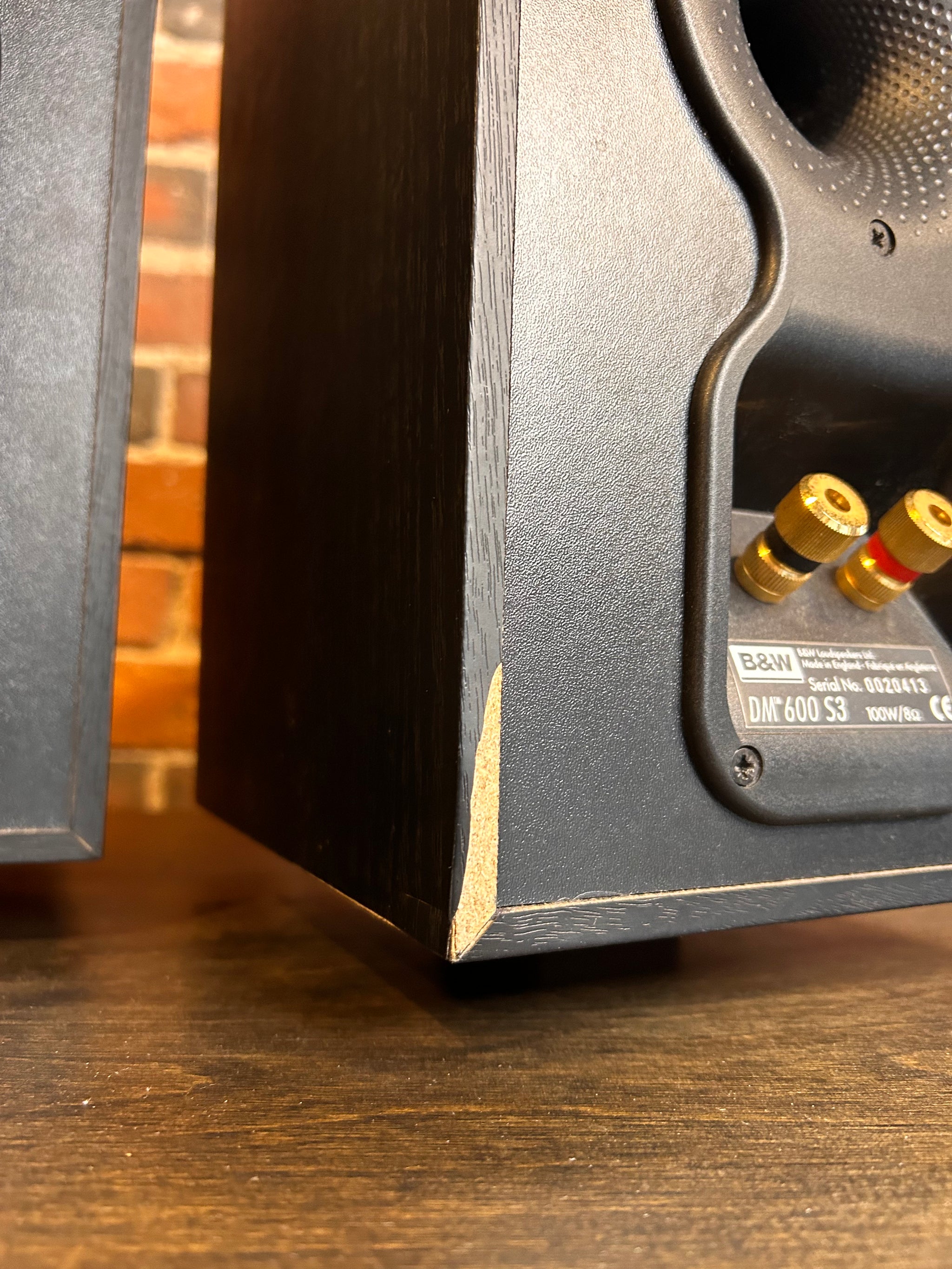 B&W DM600 S3 ブックシェルフスピーカー B&W DM600 S3 ブックシェルフ