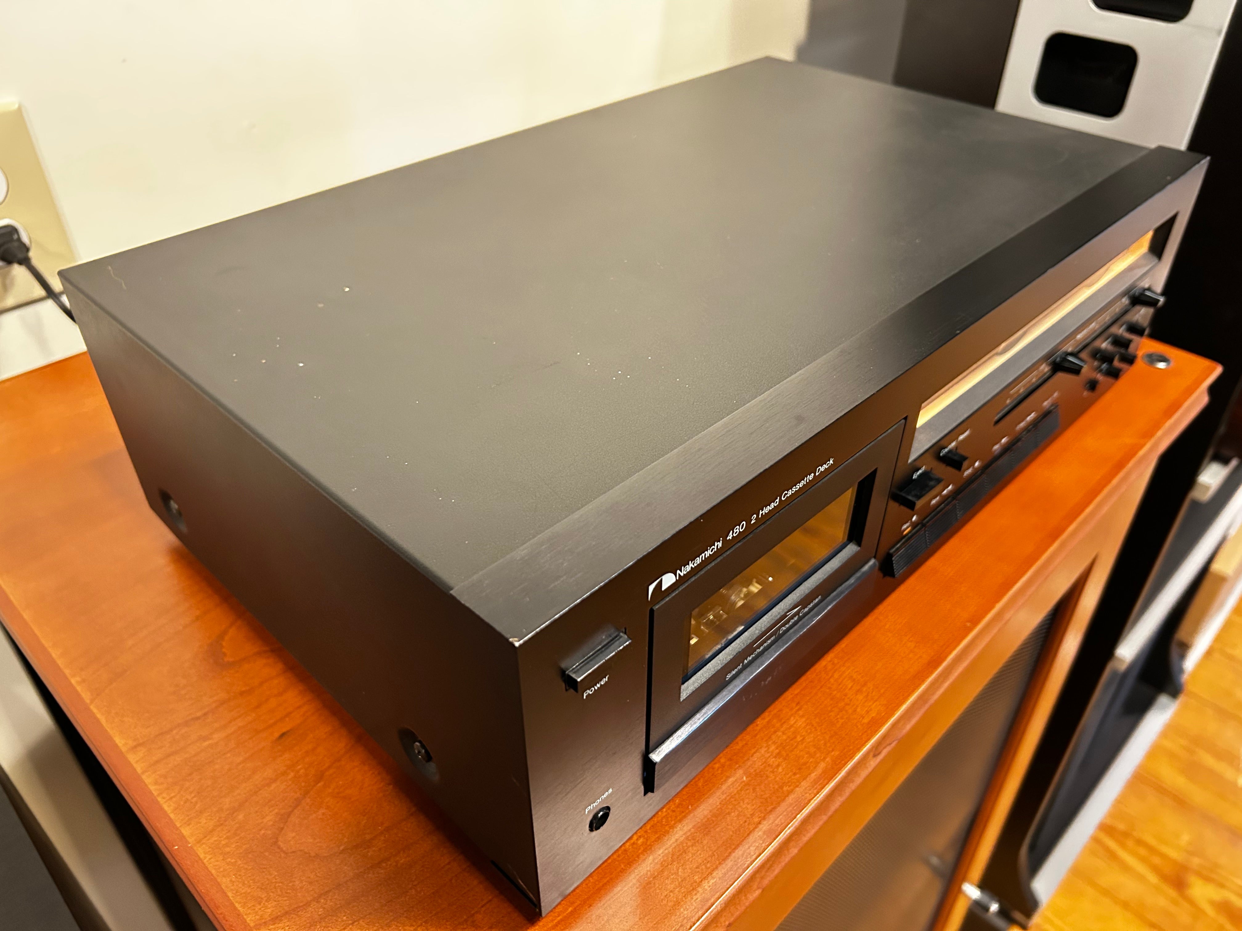 Nakamichi 480, 2-Head Stereo Cassette Deck – Holt Hill Audio