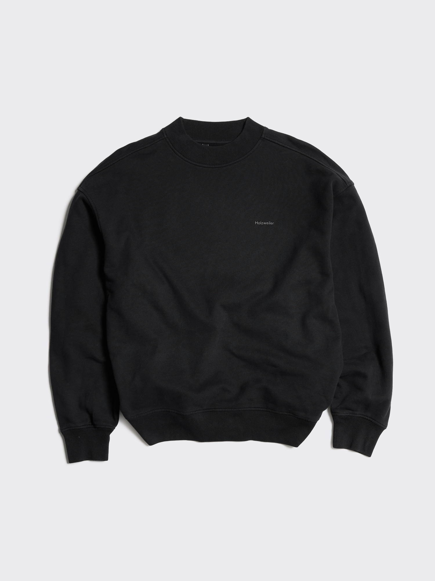 Relaxed Sweater - Black - Holzweiler