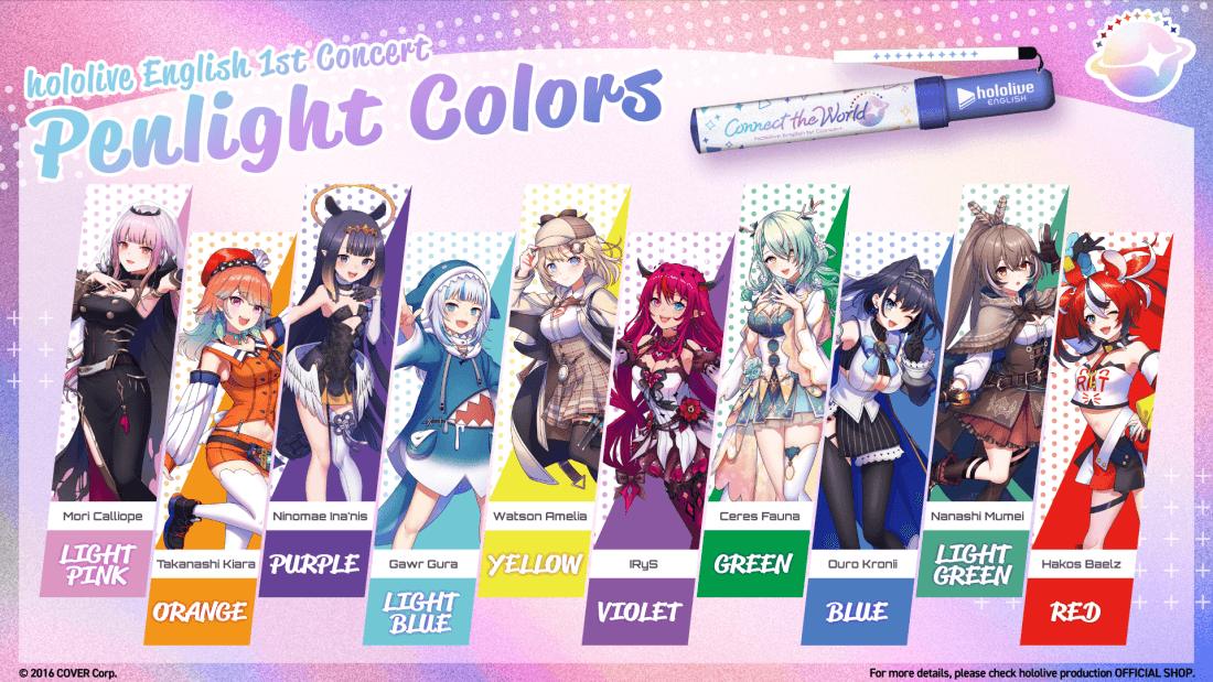 hololive English 1st Concert -Connect the World- | EVENTS