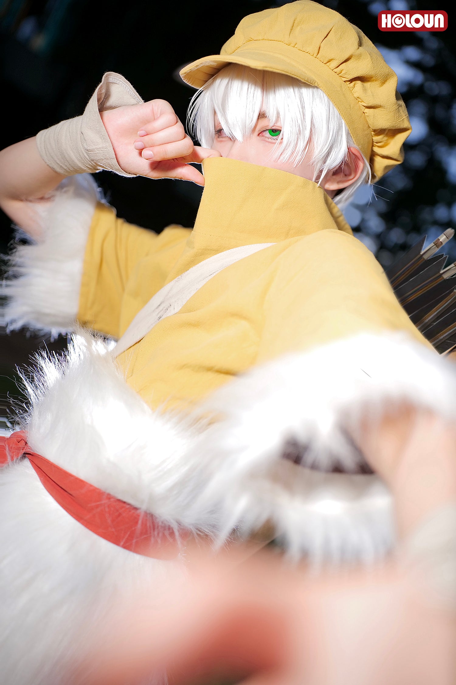 在庫品】HOLOUN Dr.ストーン Dr.STONE 西園寺羽京のコスプレ服