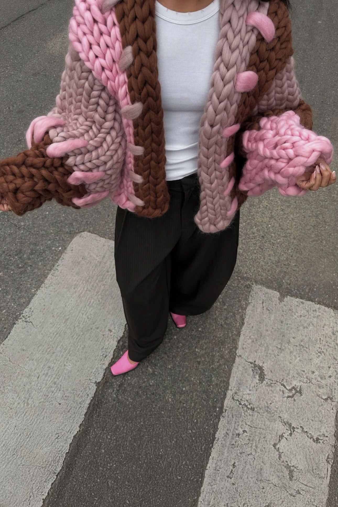 Bruna Colossal Knit Cardigan | Hope Macaulay