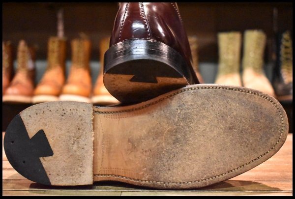 7D 良品】ALDEN オールデン 1339 チャッカ バーガンディ コードバン