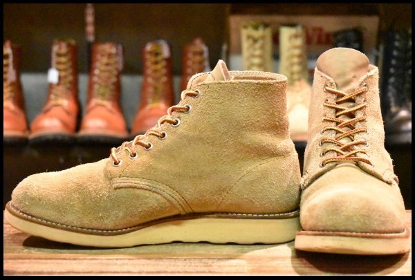 7E 良品 犬タグ 99年】レッドウィング 8167 スエード アイリッシュ