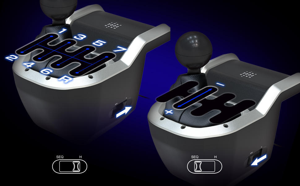 ホリストア｜HORI 7-Speed Racing Shifter for Windows PC: ステアリング