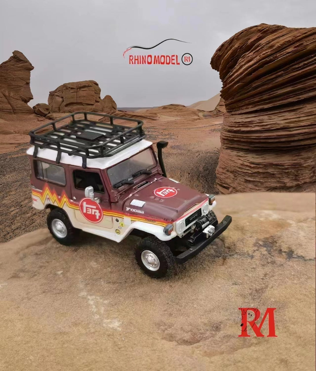 Rhino Model 1:64 Toyota Land Cruiser FJ40 – Horizon Diecast