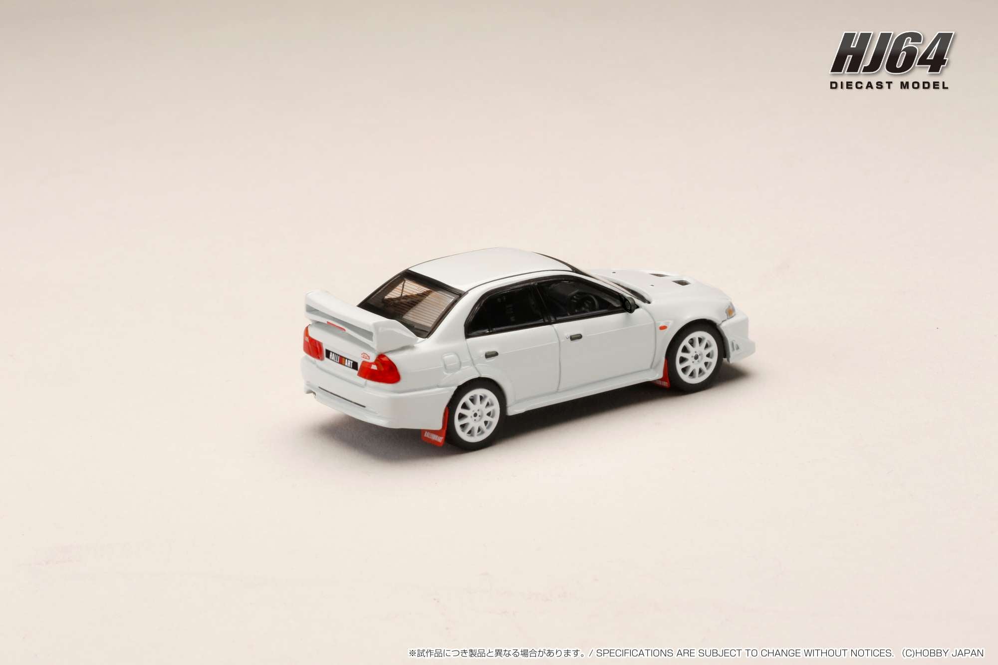 Hobby Japan 1:64 MITSUBISHI LANCER RS EVOLUTION 6 MONTE CARLO